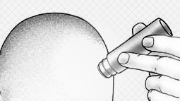 Applying adhesive to the scalp, not the lace